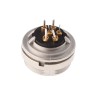 Lumberg 6 Pole Straight M16 DIN Socket Panel Mount Female Threaded Connector 5A 250V AC KGR 60