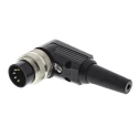 Lumberg WSV 5 Pole Right Angle M16 DIN Plug 5A 250V AC IP40 Threaded Cable Male WSV 50