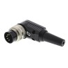 Lumberg WSV 5 Pole Right Angle M16 DIN Plug 5A 250V AC IP40 Threaded Cable Male WSV 50