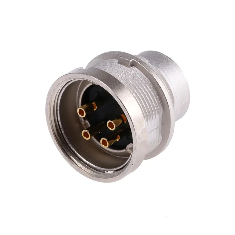 Lumberg 4 Pole Straight M16 DIN Plug, Threaded Panel Mount, 5A, 250V ac, IP40 SFV 40