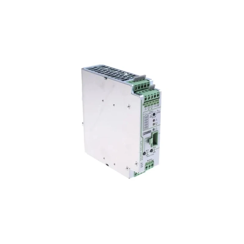 Phoenix Contact Uninterruptible Power Supply, 10A Current, 24V DC Input and Output, 240W Power, DIN Rail Mount, Model 2320225