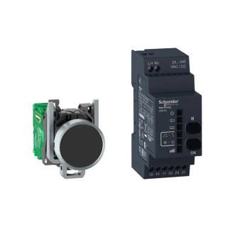 Schneider Electric Harmony XB5R Series Push Button Switch, Panel Mount, 22 mm Cutout, IP65, 240 V AC, 3A XB5R