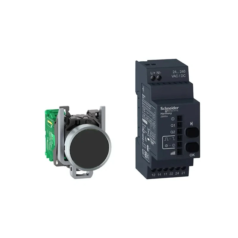 Schneider Electric Harmony XB5R Series Push Button Switch, Panel Mount, 22 mm Cutout, IP65, 240 V AC, 3A XB5R