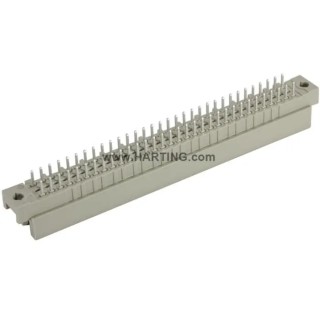 HARTING DIN 41612 Connector 96 Contacts 2.54 mm Pitch Type C/2 Solder Termination 3 Row Male Straight 09731966902