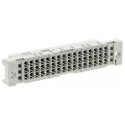HARTING DIN 41612 Connector 48 Contacts 2.54 mm Pitch, Type C/2, Solder Termination, Class C2, 3 Row Female 09232486824