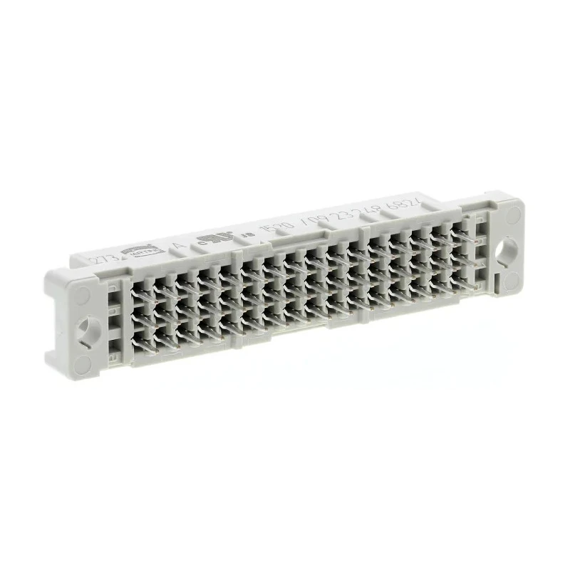 HARTING DIN 41612 Connector 48 Contacts 2.54 mm Pitch, Type C/2, Solder Termination, Class C2, 3 Row Female 09232486824