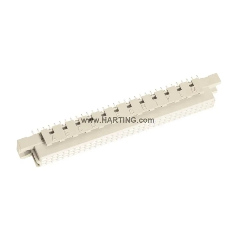 HARTING DIN 41612 Connector 96 Contact 3 Row Female Straight 2.54 mm Pitch Type C/2 Solder Class C2 09037966825