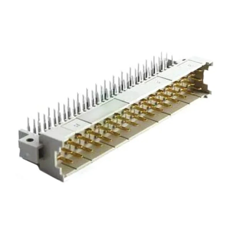 HARTING DIN 41612 Connector 48 Way 5.08 mm Pitch, Type F, Solder Class C1, 3 Row Male Right Angle 09061482901
