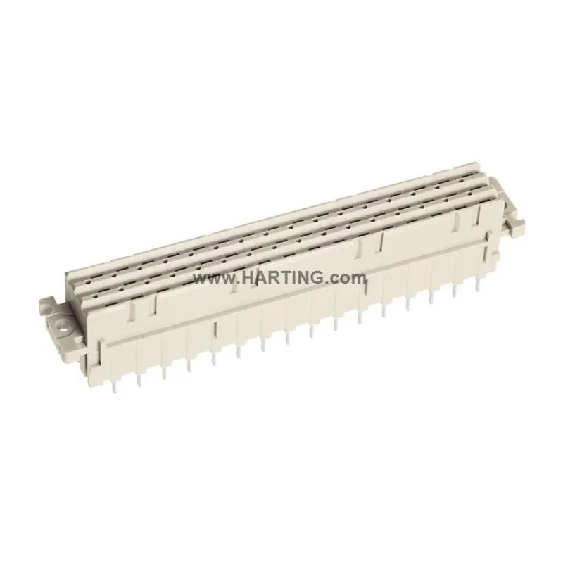 HARTING DIN 41612 Connector 48 Contacts 5.08 mm Pitch 3 Row Female Straight Solder Termination Class C1 09062482835