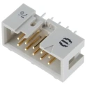 HARTING SEK 18 Series Straight Through Hole PCB Header, 10 Contacts, 2.54 mm Pitch, 2 Row, Shrouded 09185107324