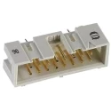 HARTING PCB Header SEK 18 Series Straight Through Hole, Shrouded, 16 Contacts, 2 Rows, 2.54 mm Pitch, 1A 09185167324