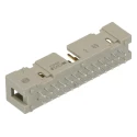 HARTING SEK 18 Series Straight Through Hole PCB Header, 26 Contacts, 2.54 mm Pitch, 2 Row, Shrouded 09185266324
