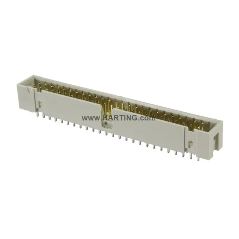 HARTING SEK 18 Series Straight Through Hole Shrouded PCB Header 40 Contacts 2.54 mm Pitch 2 Row 09185407324