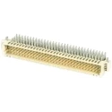 HARTING DIN 41612 Connector 160 Contacts 5 Row Male Right Angle Through Hole Shrouded Header Solder Termination 02011602102