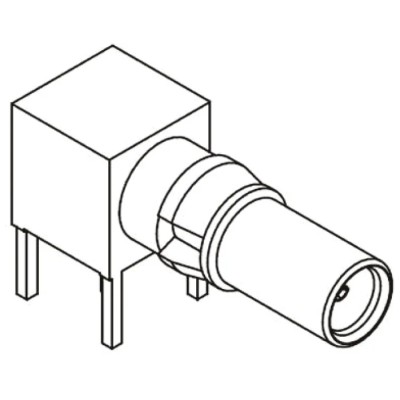 HARTING Backplane Connector Contact Right Angle Female Gold over Nickel Copper Alloy 6A 09030006262