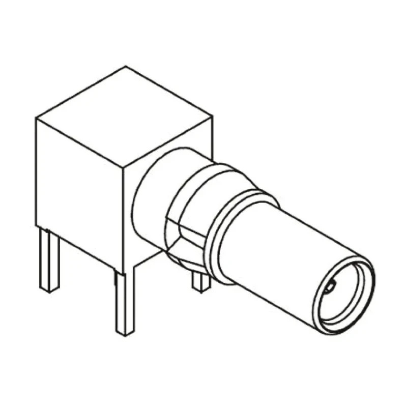 HARTING Backplane Connector Contact Right Angle Female Gold over Nickel Copper Alloy 6A 09030006262