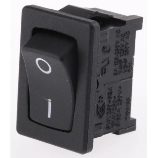 Marquardt 1800 Series SPST On-Off Rocker Switch Panel 10A 28V dc 250V ac 1801.6115