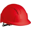 JSP EVO Lite Red Safety Helmet Ventilated Adjustable AJB160-000-600