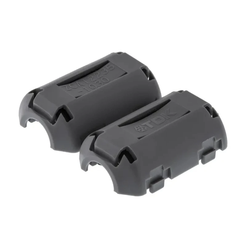 TDK Openable Ferrite Sleeve, Diameter 10 mm, Apertures 1 10 mm 20 mm 35 mm, For EMC Absorption ZCAT2235-1030A
