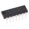 Texas Instruments Schmitt Trigger Input Inverter Logic IC CD74HCT14E 6 Elements, 14-Pin PDIP
