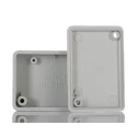 Hammond Flanged ABS Enclosure Grey Lid IP54 15mm x 50mm x 35mm 