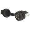Weidmüller FrontCom Micro Series RJ45 Connector Female Cable Cat6a 360° Shielded Straight 1 Port 1 Way RJ45