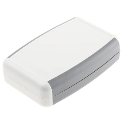 Hammond 1553 Series Grey ABS Handheld Enclosure IP54 Rated 117.2 mm x 79 mm x 32 mm 1553CGY