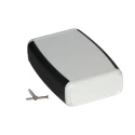 Hammond 1553 Series Grey ABS Handheld Enclosure IP54 Rated 117.2 mm x 79 mm x 32 mm 1553CGY
