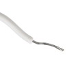 Alpha Wire Hook Up Wire Silicone Series White 0.75 mm² 18 AWG Copper Conductor Flame Retardant Silicone Rubber 391845 WH005