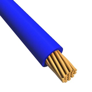 RS PRO Ecogen Ecowire Series Blue 0.08 mm² Hook Up Wire, 28 AWG, 7/0.12 mm Strands, 305 m, Modified Polyphenylene 6710 BL001
