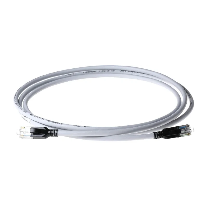 Bel-Stewart ARJ45 Cat7 Shielded Screened Ethernet Cable 2 m Grey CA77-002M0-2