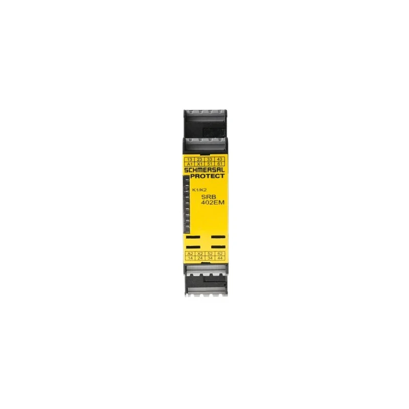 Schmersal Output Module 6 Outputs 0 Inputs DIN Rail Mount 24V NC Power 1W SRB402EM