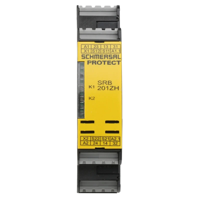 Schmersal 24V DC Safety Relay with 3 Safety Contacts and 2 Auxiliary Contacts SRB201ZH-24VDC
