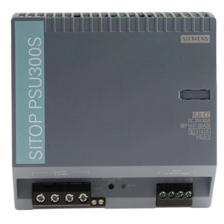 Siemens SITOP PSU300S Switched Mode DIN Rail Power Supply 24V DC, 40A Output, 960W Power, 550V AC Input PSU300S