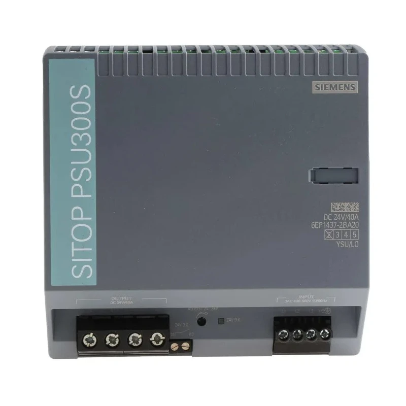 Siemens SITOP PSU300S Switched Mode DIN Rail Power Supply 24V DC, 40A Output, 960W Power, 550V AC Input PSU300S