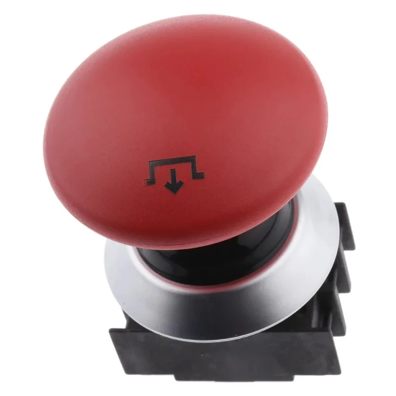 Schmersal Emergency Stop Pull Release Mushroom Push Button Head ABS Material IP69K IP67 NDRR50GR/RT