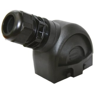 HARTING Han-Eco Range Heavy Duty Power Connector Hood 2 Lever Bulkhead Mount Fibreglass Reinforced Polyamide M40 19411240523