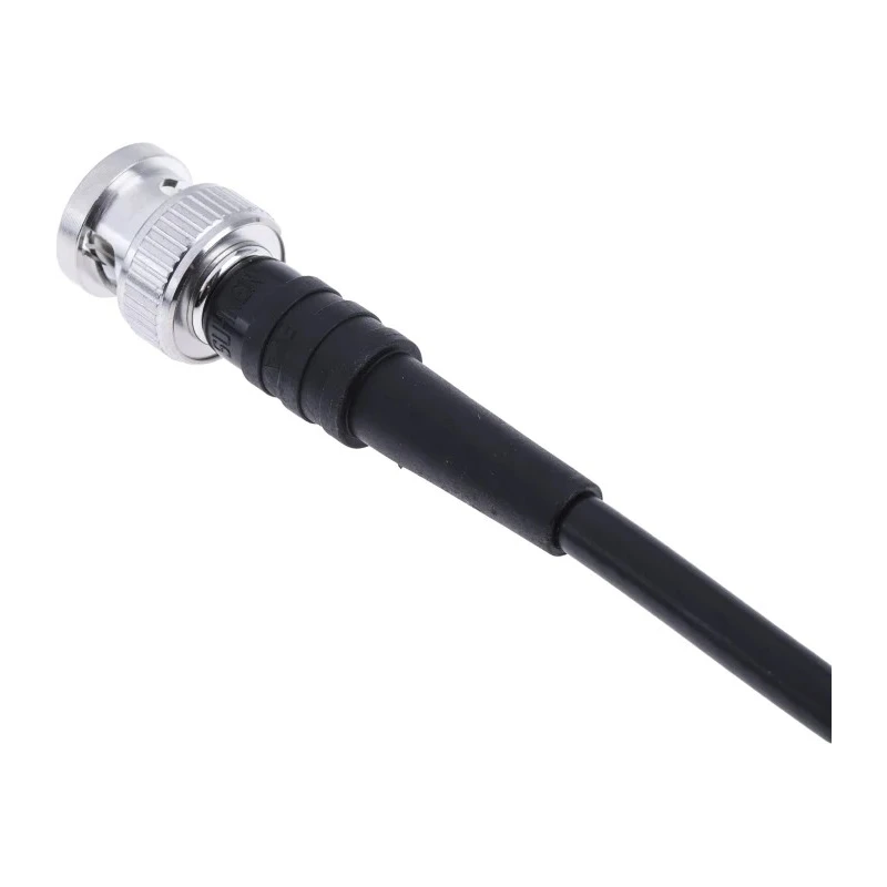 Huber+Suhner BNC Test Lead Black 2.5kV Voltage 1 m Lead Length RG58/BNCm/BNCm/1000