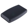 Hammond 1553 Series Black ABS Handheld Enclosure Integral Battery Compartment IP54 147.2 mm x 89 mm x 25 mm 1553DBKBKBAT
