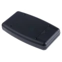 Hammond 1553 Series Black ABS Handheld Enclosure Integral Battery Compartment IP54 147.2 mm x 89 mm x 25 mm 1553DBKBKBAT