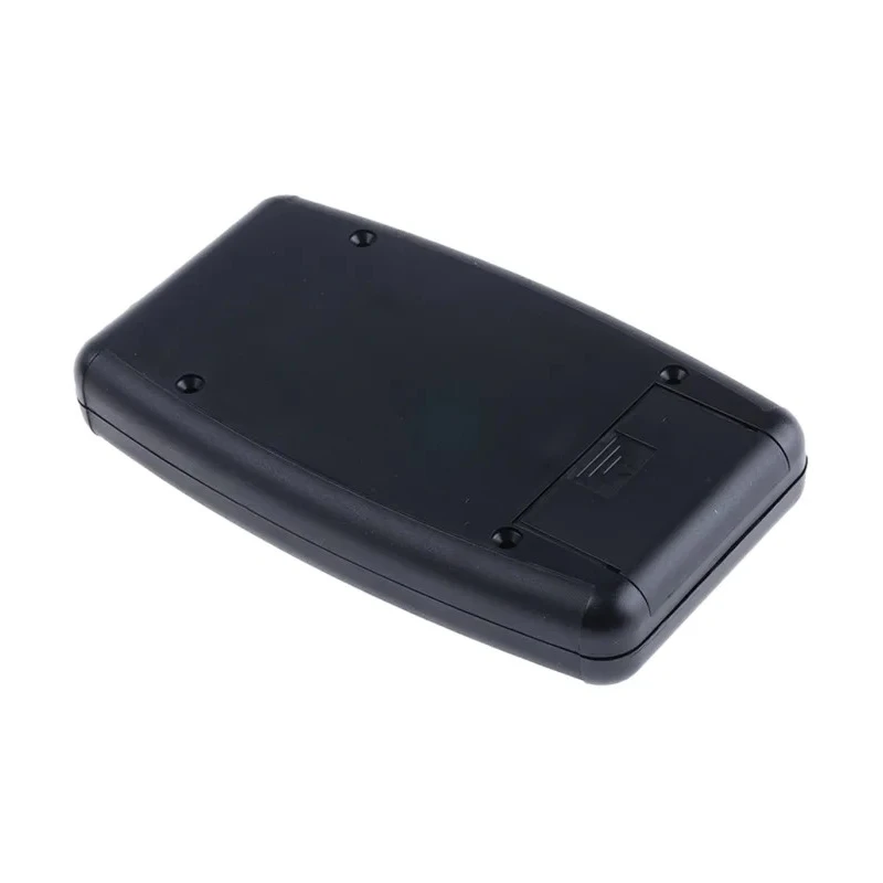 Hammond 1553 Series Black ABS Handheld Enclosure Integral Battery Compartment IP54 147.2 mm x 89 mm x 25 mm 1553DBKBKBAT