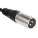 RS PRO Female XLR to Male XLR Audio Cable, Black Jacket Polyvinyl Chloride, 5 m Length 742-4501