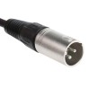 RS PRO Female XLR to Male XLR Audio Cable, Black Jacket Polyvinyl Chloride, 5 m Length 742-4501
