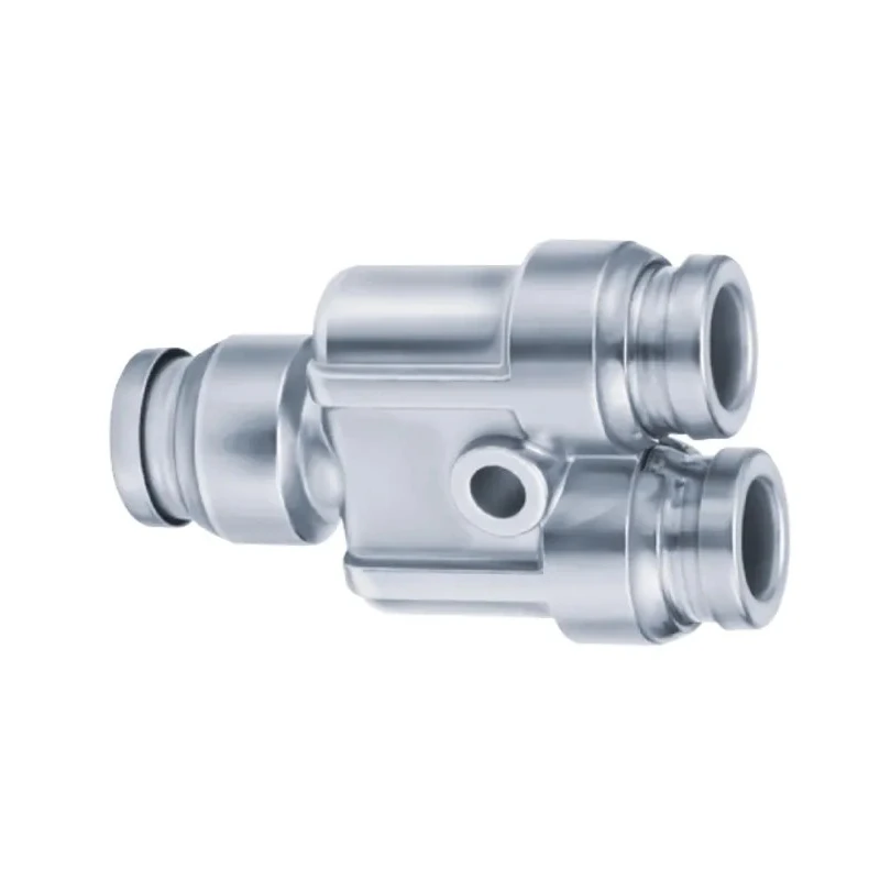 SMC Pneumatic Stainless Steel KQG2 Series Male/Female Push-In Fitting 10 mm, SUS316, 150°C, 1 MPa KQG2