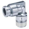 SMC KQG2 Series Stainless Steel Pneumatic Fitting Male R 1/4 in Threaded-to-Tube 8mm Push-in SUS316 Japan 
