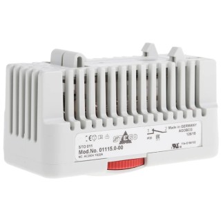 STEGO SPST Mechanical Enclosure Thermostat 250V AC, 0 to 60°C Setting Range, Max 80°C Operating Temperature 01115.0-00