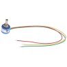Vishay 351 HE Rotary Potentiometer 1-Turns Panel Mount Shaft Diameter 6.35mm 351HE0B4WA1S22