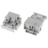 CAMDENBOSS Fused Terminal Block 2-Way, 4mm² Wire Size, 20A Current, Screw Mount, Nylon Body CFTBN/2