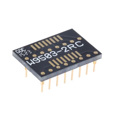 Winslow Straight Through Hole Mount 2.54 mm Pitch IC Socket Adapter SOP to DIP W9503-2RC