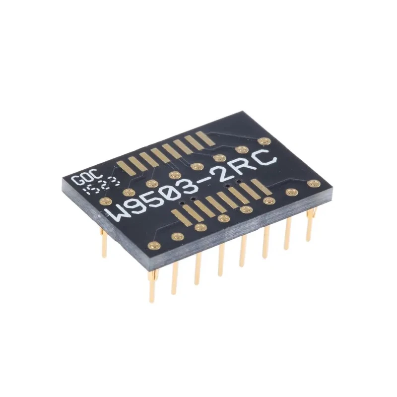Winslow Straight Through Hole Mount 2.54 mm Pitch IC Socket Adapter SOP to DIP W9503-2RC